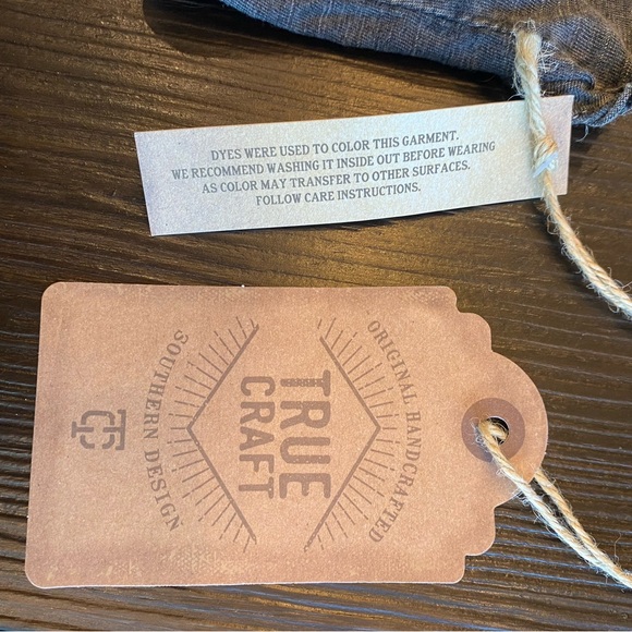 Black/Grey Medium True Craft Tank Top, Boho, Longer Length, Unworn, Tag Still On - Picture 7 of 8